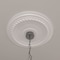 Ekena Millwork Alexandria Rope Ceiling Medallion (Fits Canopies up to 4 5/8"), 19 5/8"OD x 1 1/2"P, Primed White CM18AL - alternate 8